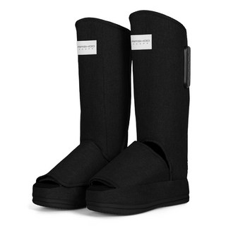 제스파 더툴 400 에어슈 듀얼 발 종아리 다리 마사지기 양쪽세트 ZP8465, 다크블랙