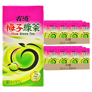 古道 梅子綠茶, 300ml x 24入, 48入