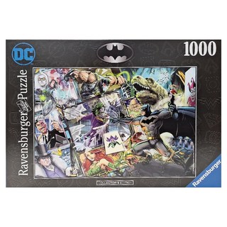 Ravensburger 維寶 拼圖 14歲以上, 蝙蝠俠收藏版 多色, 1000片, 1盒