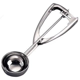 強力挖冰器 日本製, 銀色, 1支