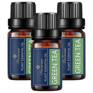 Pavaruni 純單方精油 綠茶 Green Tea 10ml 天然萃取 清新舒緩身心, 5罐