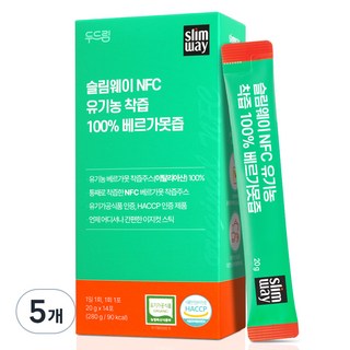 slimway DoDream NFC 有機佛手柑汁 14入, 5個, 20g