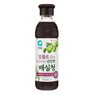 청정원 알룰로스 매실청, 650g, 1개