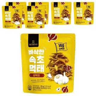 Seareal market 束草風乾明太魚 蒜味, 25g, 7個