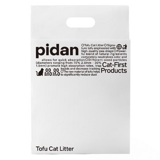 pidan 純豆腐貓砂, 原味, 2.4kg, 1包
