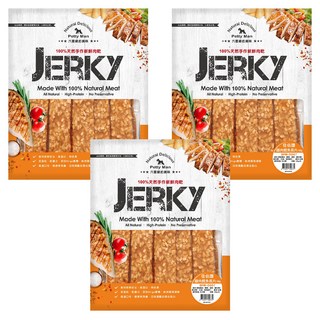 Petty Man 雞肉鱈魚長片, 原味, 3個, 130g