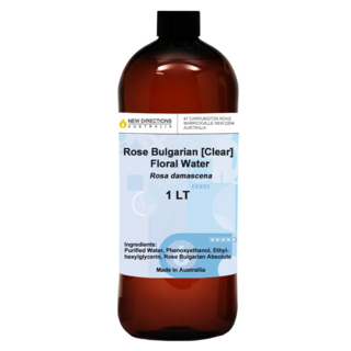 NEW DIRECTIONS 新方向 澳洲原裝進口 純露/花水, 1個, 保加利亞玫瑰, 1L