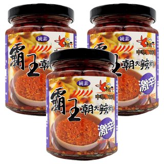 老騾子 霸王朝天辣椒 特選新鮮切片 佐餐或炒菜均適宜, 105g, 3罐