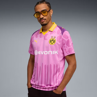 푸마 키드슈퍼 BVB 레플리카 반팔 저지 7827410