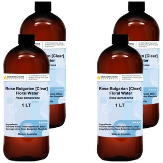 NEW DIRECTIONS 新方向 澳洲原裝進口 純露/花水, 4個, 保加利亞玫瑰, 1L