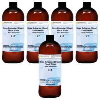 NEW DIRECTIONS 新方向 澳洲原裝進口 純露/花水, 5個, 保加利亞玫瑰, 1L
