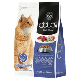 doter 寵愛物語 體態管理 貓飼料, 4.5kg, 1袋