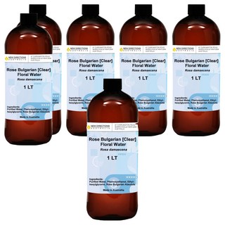 NEW DIRECTIONS 新方向 澳洲原裝進口 純露/花水, 6個, 保加利亞玫瑰, 1L