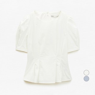 MIXXO 圓領修身雪紡衫