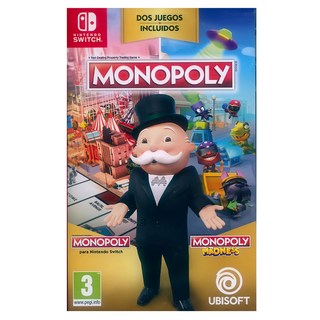 Nintendo 任天堂 SWITCH 地產大亨瘋樂中文美版 + 地產大亨一代英文美版 Monopoly Madness + Monopoly, 單一商品