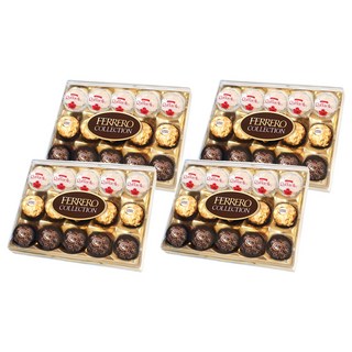 FERRERO ROCHER 金莎 Collection綜合巧克力禮盒, 162g, 4盒
