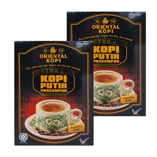 華陽牌 南洋風味白咖啡 三合一 特濃風味 400g, 40g, 10條, 2盒