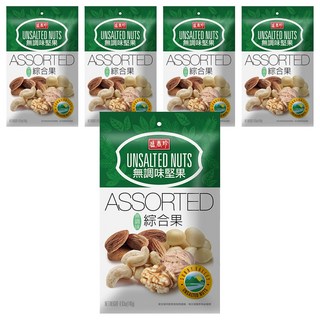 盛香珍 無調味綜合果, 90g, 5包