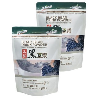 健康時代 高纖黑豆漿 無糖, 500g, 2包