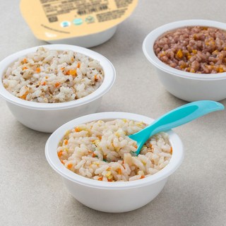 짱죽 냉장 이유식 후기 진밥(11~12개월부터) D세트, 한우백일송이진밥 + 돈불고기유부진밥 + 영양찰진밥 + 스크램블에그진밥, 800g, 1세트