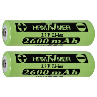 TWHAMMER 焊馬 可充電式鋰單電池 2600mAh CY-H5109, 2個, 1入