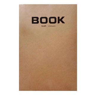 POTENTATE 遵爵 復簡約牛皮紙本 kraft 120張, A5