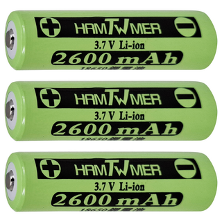 TWHAMMER 焊馬 可充電式鋰單電池 2600mAh CY-H5109, 3個, 1入