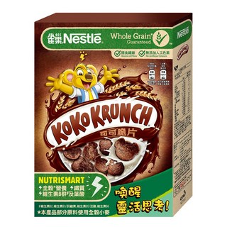 雀巢 KoKo KRUNCH 可可脆片 早餐脆片 全穀物營養 富含鈣質與膳食纖維, 330g, 1盒
