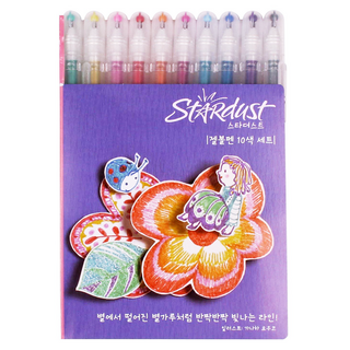 櫻花 Gelly Roll 星塵原子筆 1.0mm 10支, 8g, 10色