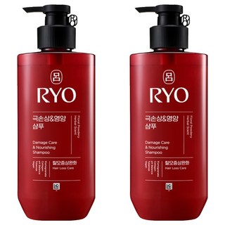 RYO 呂 全方位頭皮養護洗髮精 染燙受損, 480ml, 2瓶