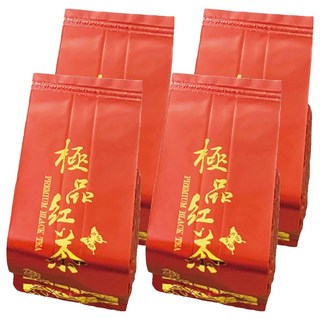 喝茶閒閒 經典蜜香紅茶葉 自然果酸蜜香結合醇厚紅茶 專業比賽等級製作 順口不苦澀 真空包裝 防止茶葉變質, 150g, 1包, 4包