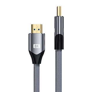 DTAudio 真8K HDTV影音線 2.1版 適用HDMI線接口 8K60Hz 4K120Hz 向下兼容, 200cm, 1個