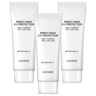 Laxian Perfect Shield 防曬防曬霜 SPF50+ PA+++, 60ml, 3個