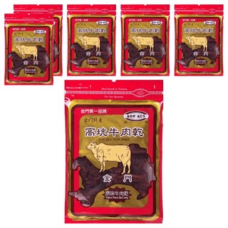 高坑 原味牛肉乾, 160g, 6包