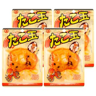 丸玉水產 章魚圓型魚板 蛋, 43g, 4包