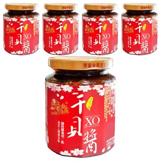菊之鱻 XO干貝醬 無防腐劑添加、無人工香料添加, 280g, 5罐
