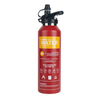 REVOMAX 銳弗 運動吸管保溫瓶 950ml - 滅火器系列 保溫保冷36小時, 緋火紅, 1個