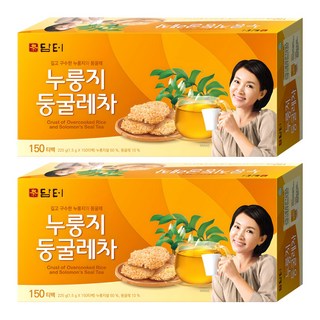 담터 누룽지 둥굴레차, 1.5g, 150개입, 2개