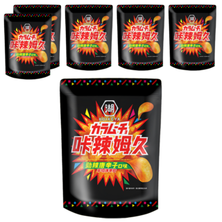 KOIKEYA 湖池屋 咔辣姆久 勁辣唐辛子洋芋片, 500g, 6個