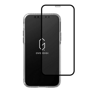 OVERDIGI iPhone 14 Plus 3D滿版防爆強化玻璃保護貼, 1個