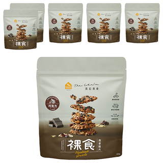 The Chala 蕎拉燕麥 裸食燕麥脆片 巧克力, 230g, 6包