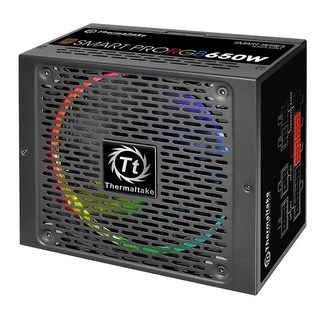 thermaltake 曜越 Smart BX1 650W 電源供應器，80 PLUS 銅牌認證，超靜音風扇，5年保固, SPD-650AH2NXB