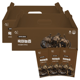 황금이네 흑마늘즙, 2.4L, 2개