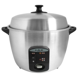 永新 11人份全機不鏽鋼電鍋 YS-101S 上蓋、內鍋、外鍋皆採用#304不鏽鋼材質