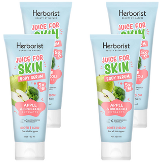 Herborist 佰草集 果汁身體精華液 蘋果西蘭花, 180ml, 4條