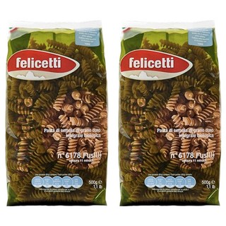 펠리체티 유기농 통밀 푸질리, 500g, 2개