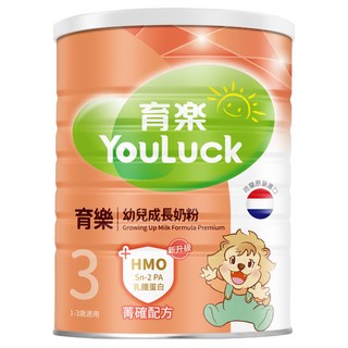 YouLuck 育樂 菁確成長奶粉 12~36個月, 800g, 1罐