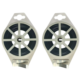 小麥購物 L504 園藝多用途捆綁魔帶 30m 棕色, 2個