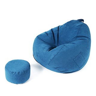 頂級懶骨頭沙發 105 x 115 cm, 皇家藍