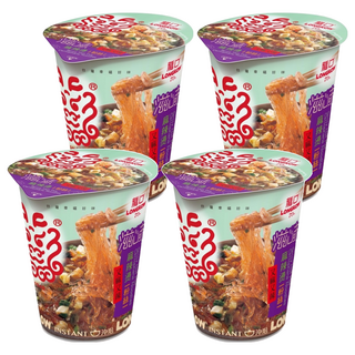龍口 滋味麻辣燙粉絲 又麻又辣, 4入